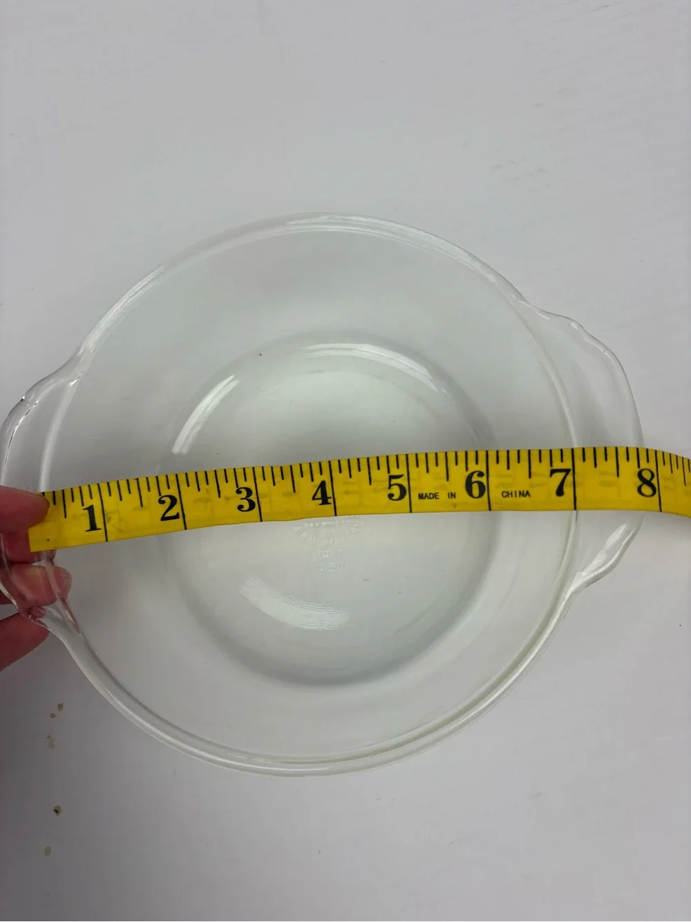 Vintage Anchor Hocking Fire King Glass Dish 446 One Quart Bakeware Made in USA